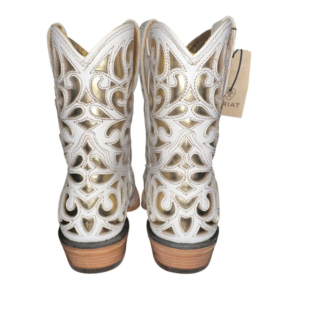 NWOB ARIAT WOMEN'S VALENTINA WESTERN BOOTIES - SNIP TOE Sz 7 - Picture 12 of 16